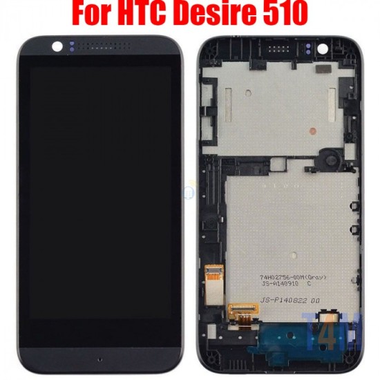 TOUCH+DISPLAY WITH FRAME HTC DESIRE 510 BLACK